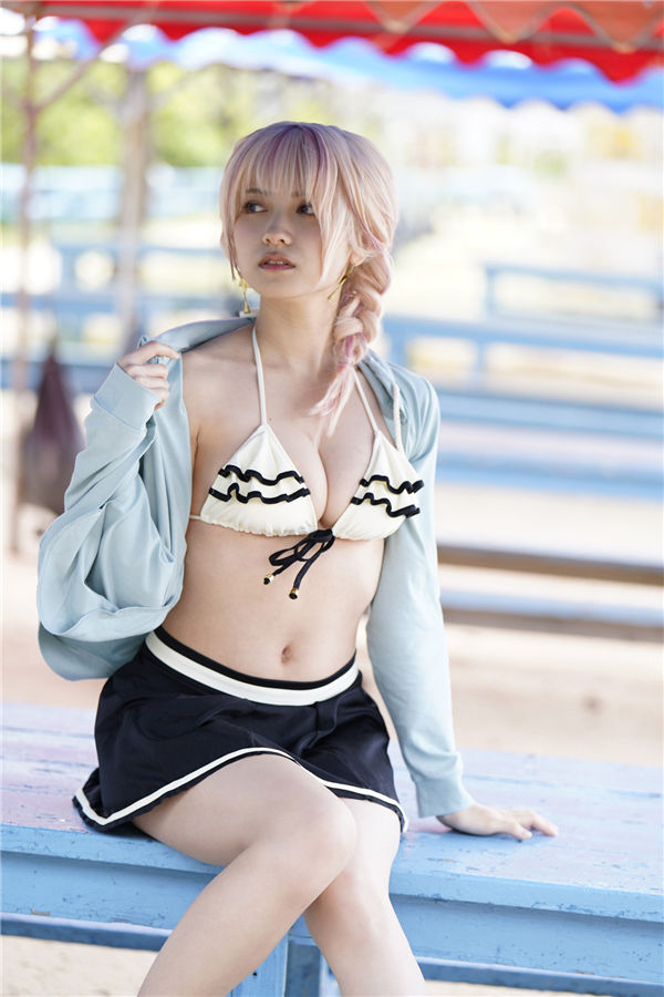 桃月梨子写真集《不器用な先輩。》高清全本[56P] 日系套图-第2张