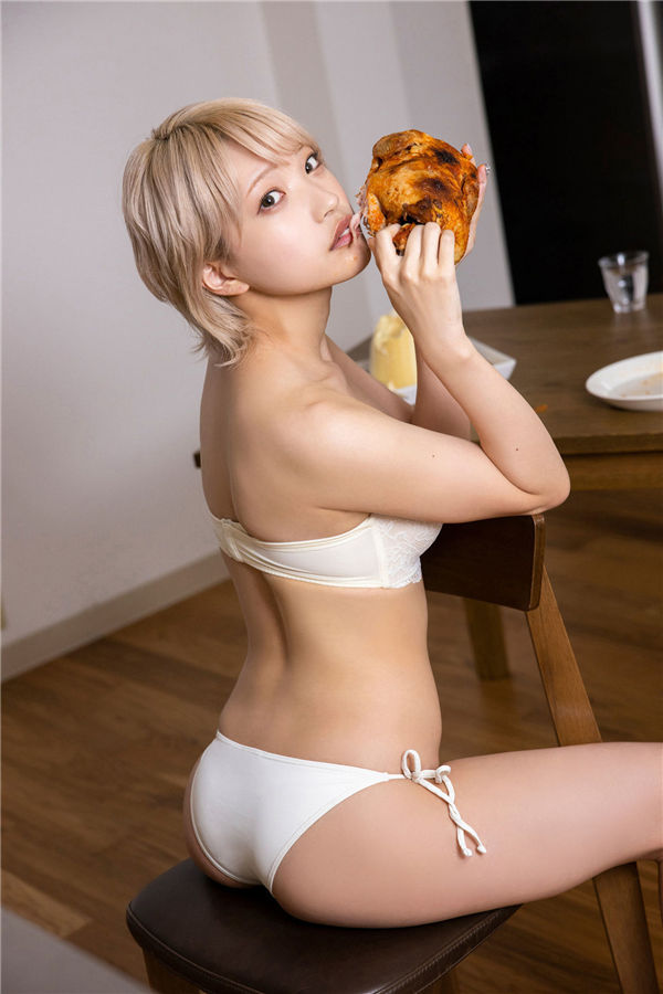 [图片4]-东条ゆりあ写真集《東條ゆりあが水着で大食い》高清全本[39P]插图-猩猩智库-提供高质量的日系写真！