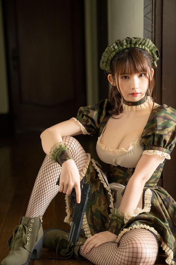 [图片7]-Enako写真集《メイドアーミー★プリンセス》高清全本[77P]插图-猩猩智库-提供高质量的日系写真！