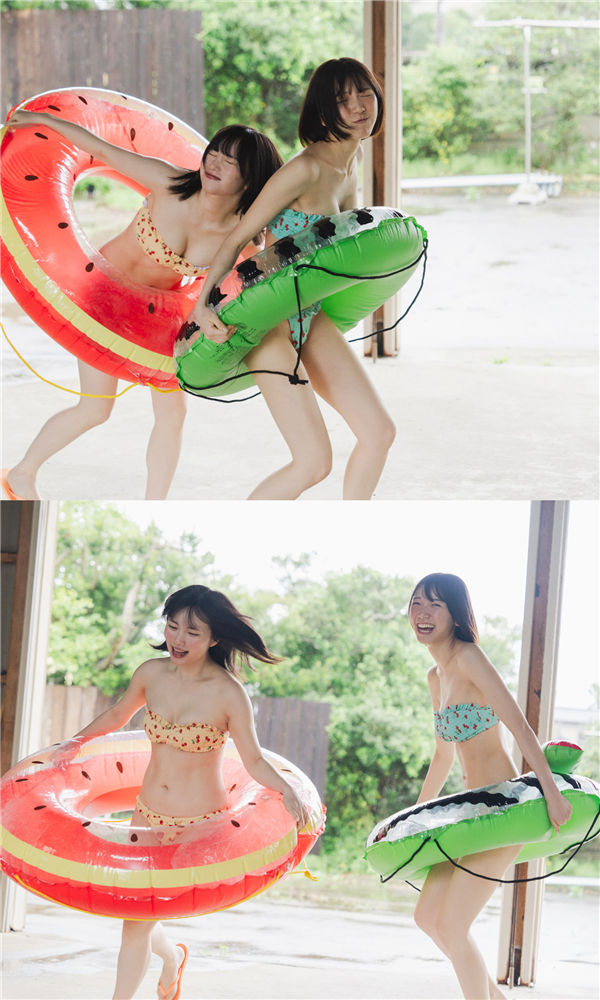 [图片2]-船井美玖&宇都宫未来写真集《EARLY SUMMER VACATION》高清全本[70P/1V]插图-猩猩智库-提供高质量的日系写真！