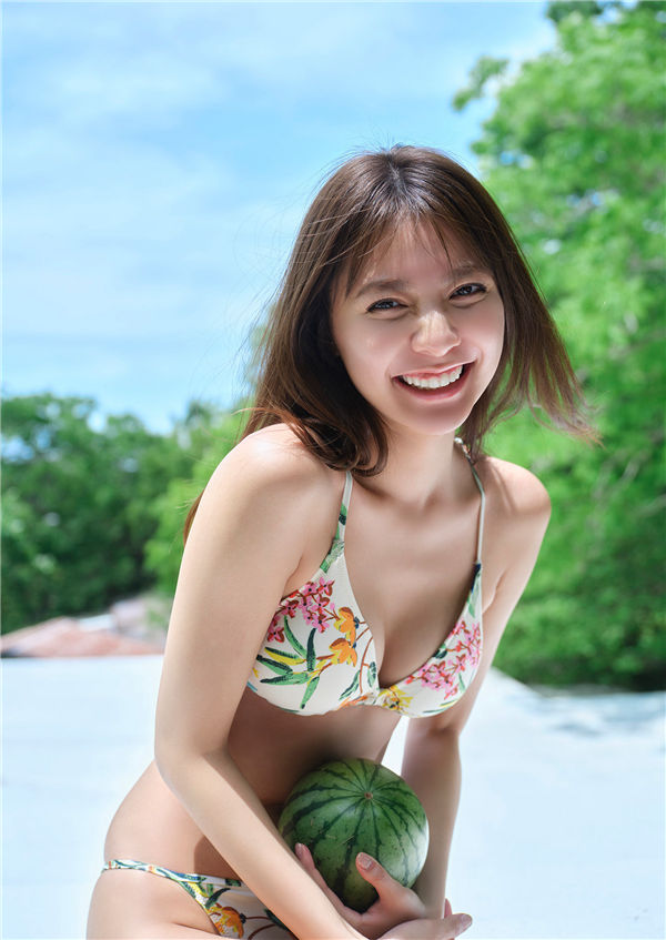 [图片4]-川津明日香写真集《Cool Summer》高清全本[41P]插图-猩猩智库-提供高质量的日系写真！