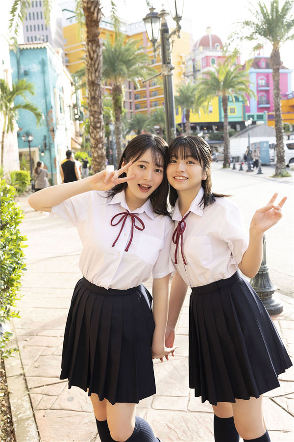 [图片6]-佐々木ほのか＆白滨美兔写真集《デュエット》高清全本[90P]插图-猩猩智库-提供高质量的日系写真！