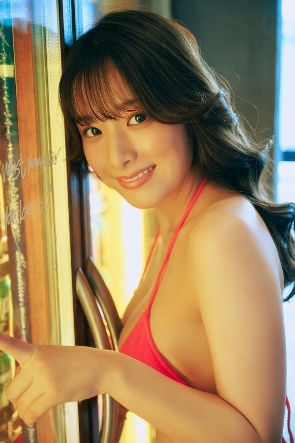 [图片3]-葉月葵亞写真集《ミスマガのアソビバ！ ＜レトログラビア アメリカンレトロ編＞》高清全本[56P]插图-猩猩智库