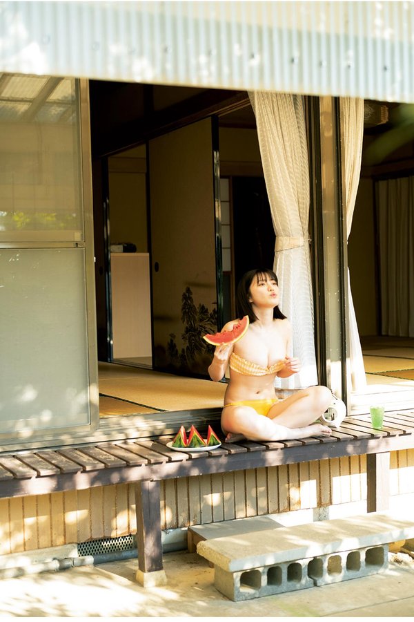 [图片4]-石浜芽衣写真集《夏を使い果たして》高清全本[58P]插图-猩猩智库