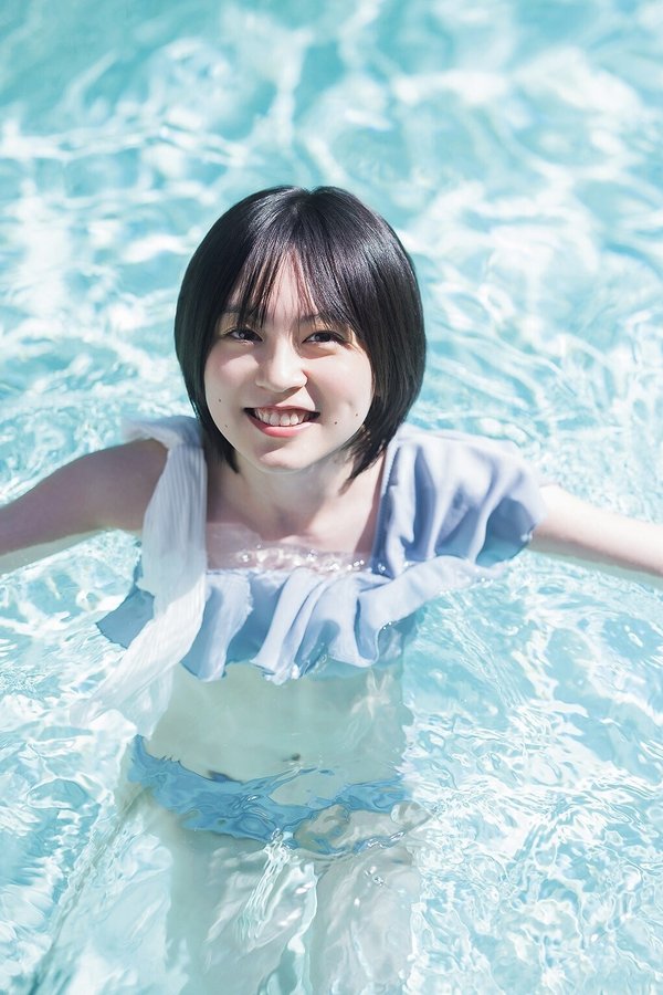 [图片4]-中岛由贵写真集《blue Blue》高清全本[128P]插图-猩猩智库