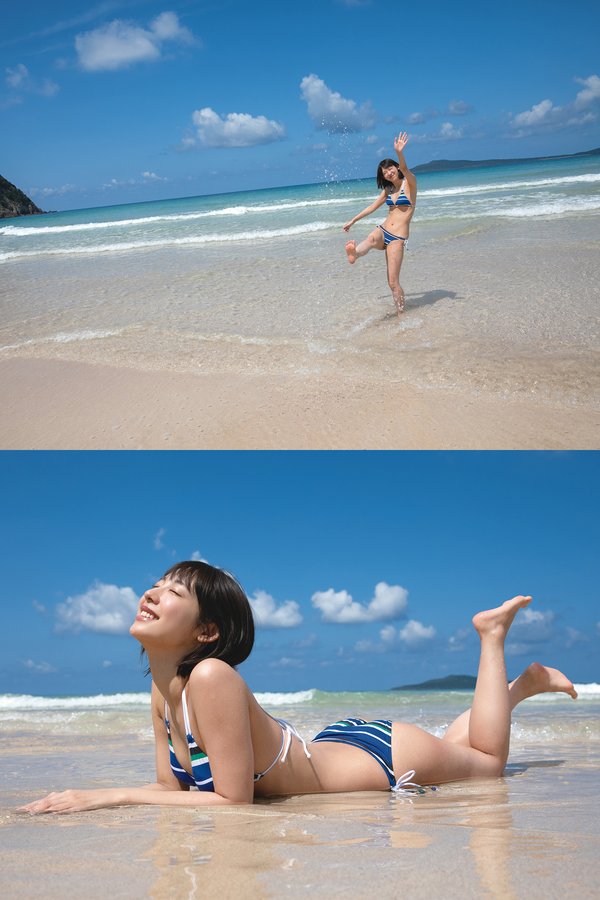 [图片3]-吉泽朱音写真集《みなとみないと》高清全本[155P]插图-猩猩智库