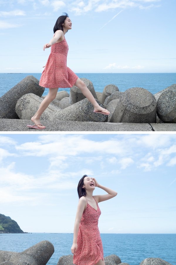 [图片6]-白滨美兔写真集《あの青春をもう一度》高清全本[59P]插图-猩猩智库